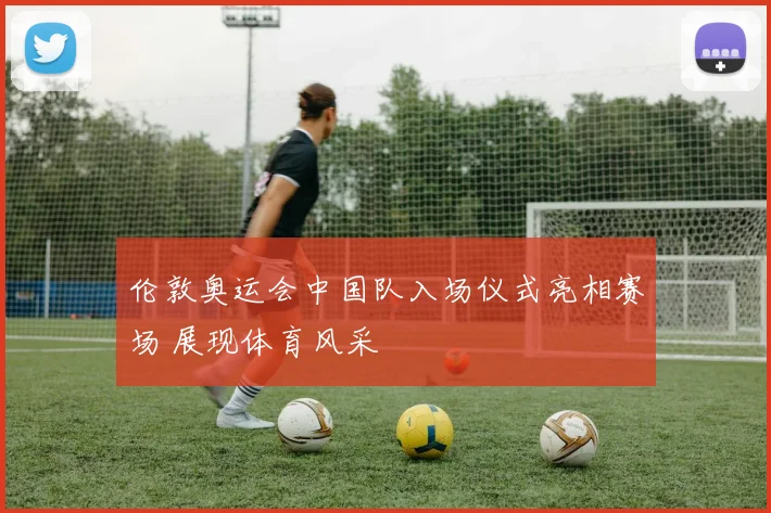 伦敦奥运会中国队入场仪式亮相赛场 展现体育风采