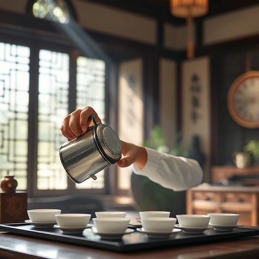 广州茶艺师泡茶场景
