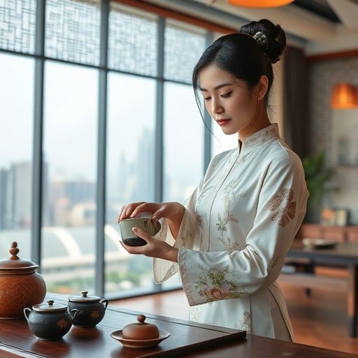 广州天河喝茶工作室茶艺师服务