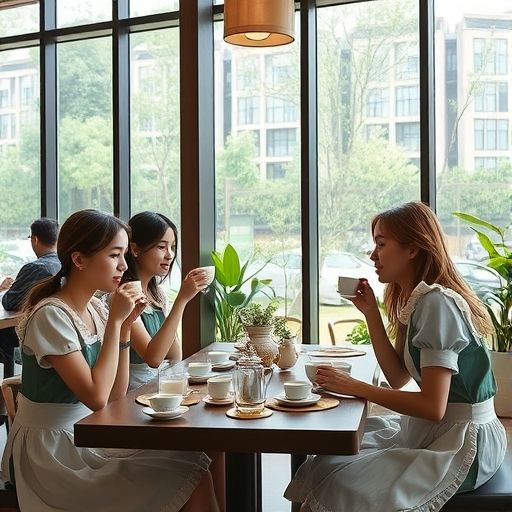 朋友聚会品茶