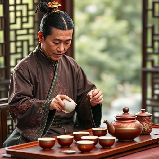 茶艺师表演