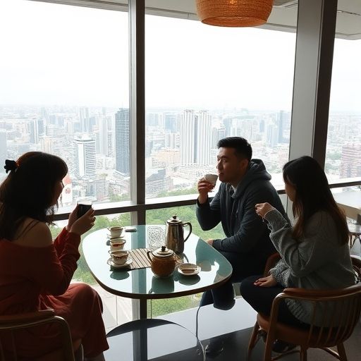 朋友聚会在龙岗喝茶会所
