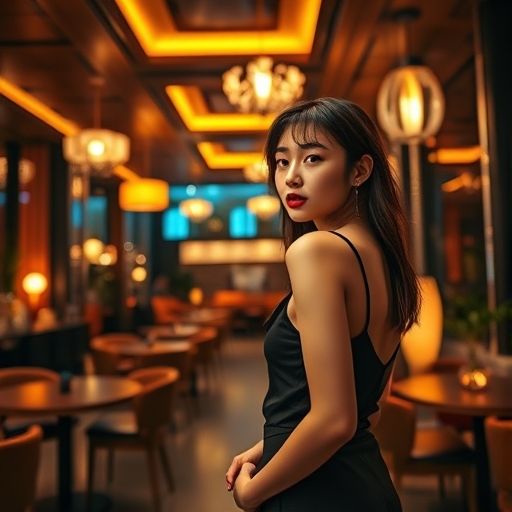 深圳罗湖茶室夜景氛围