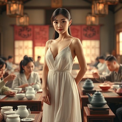 茶艺课堂欢乐时刻