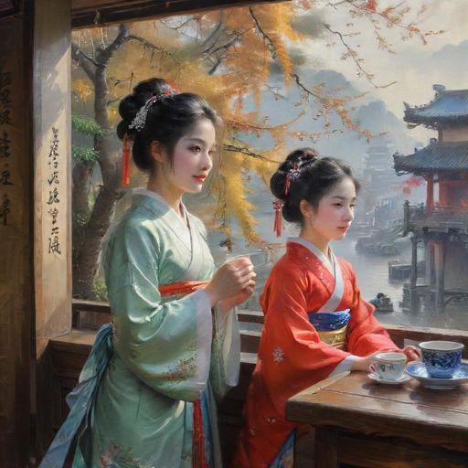 广州老城区隐藏茶社外观一览