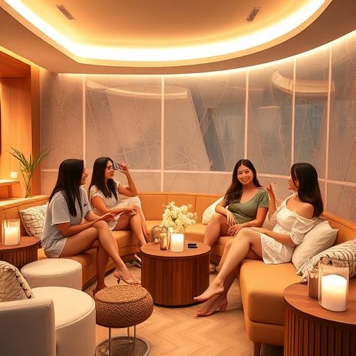 朋友聚会休闲场景