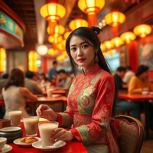 大有利茶餐厅氛围