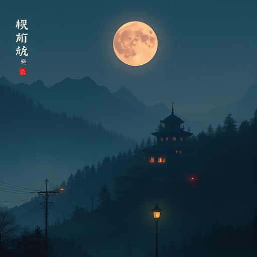 老城区茶肆的复古氛围
