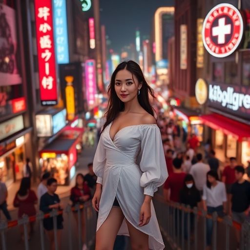 广州南州路夜景夜场氛围