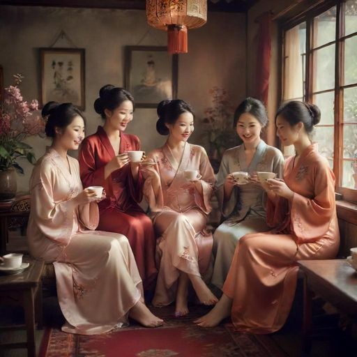 朋友喝茶聚会