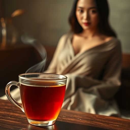 醇厚普洱茶汤的诱人色泽