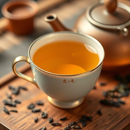南山品茶细节特写