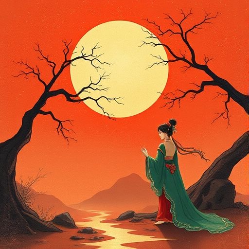 复古茶肆场景