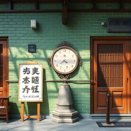 广州老城区喝茶工作室外观