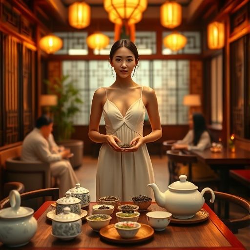 品茶会现场氛围展示