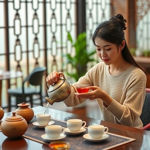 天河茶肆品茶