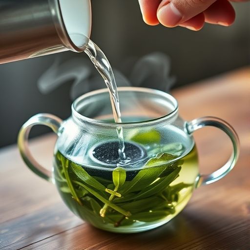 新茶冲泡过程