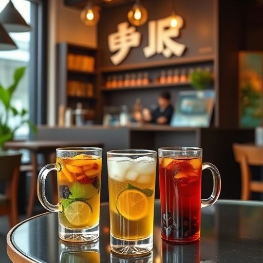 现代茶肆创新饮品