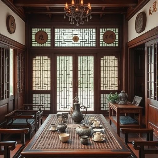 广州茶肆内部