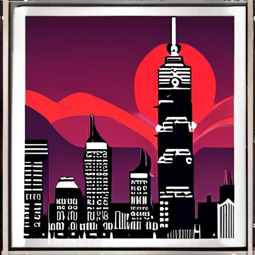 深圳福田区夜景