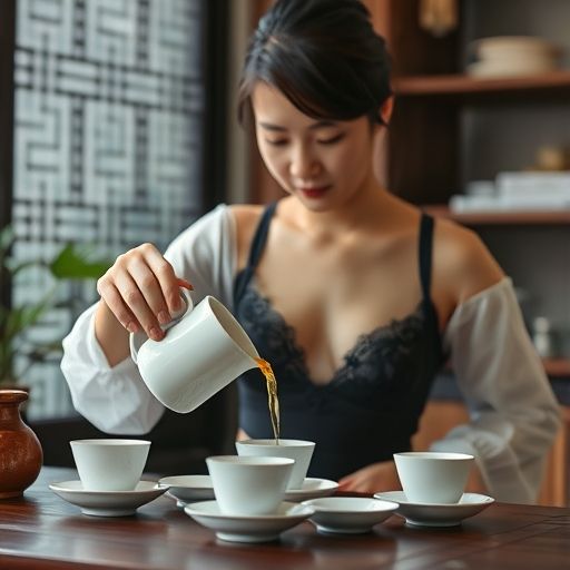 深圳茶艺师泡茶场景