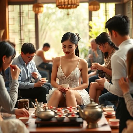 茶艺课互动乐趣