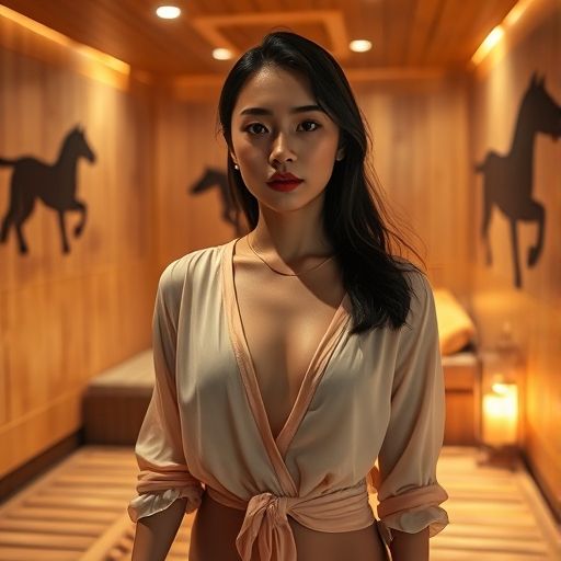 犬马之家桑拿房内部细节展示