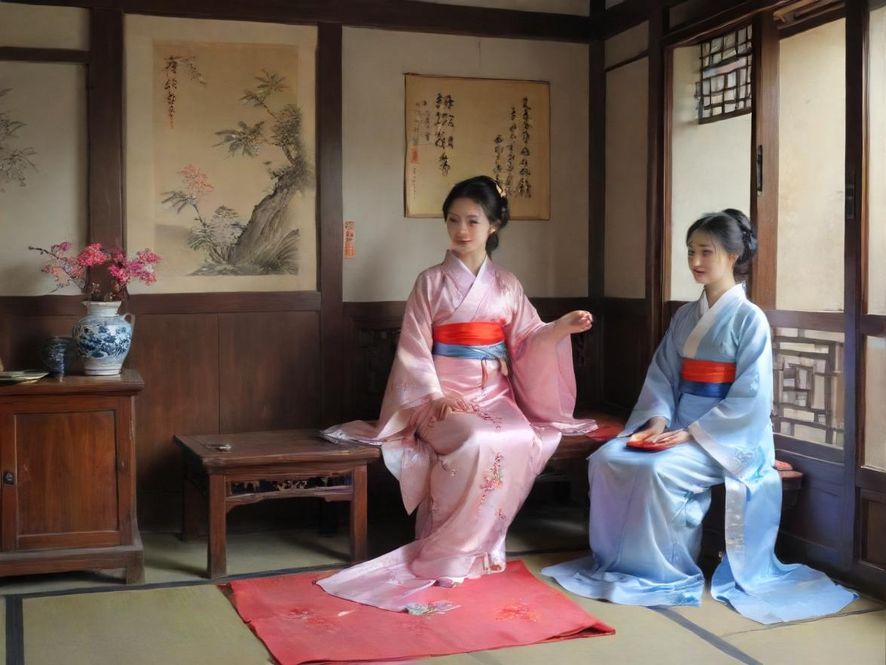 一个装饰典雅、光线柔和的豪华会所包间，沙发舒适，茶几上摆放着茶具，营造放松私密的氛围