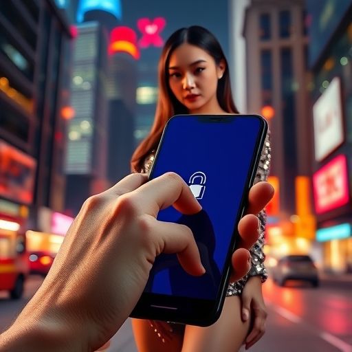 在手机上寻找信息