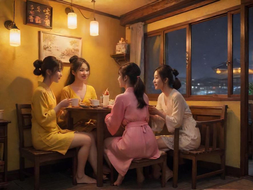 一品香茶室舒适角落一览