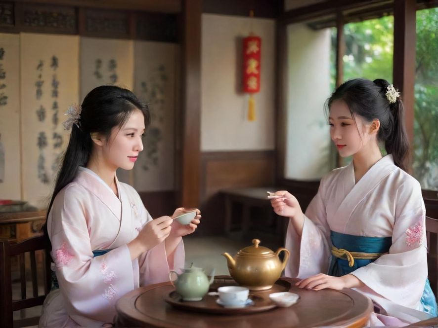 广州天河高端品茶工作室内部环境，雅致的茶室设计