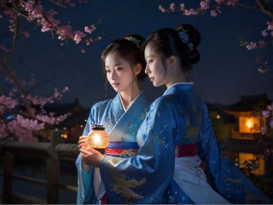 深圳夜生活繁华街景