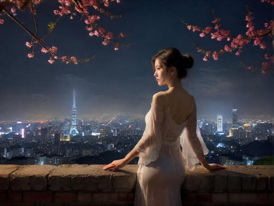 广州夜场会所的璀璨夜景
