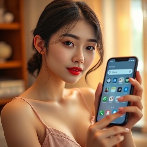 一个人正在手机上搜索桑拿会所信息