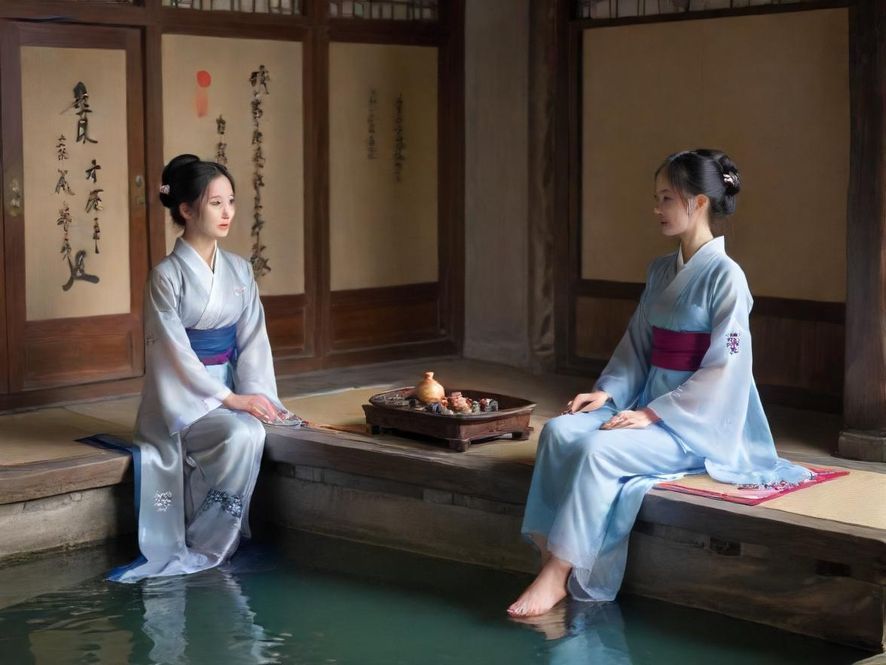 宜乐休闲水会内部一间宁静私密的按摩理疗室