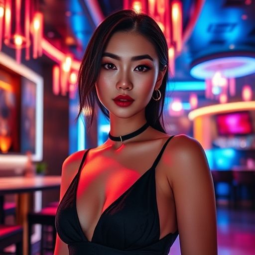 百花丛QM夜场会所大厅时尚设计