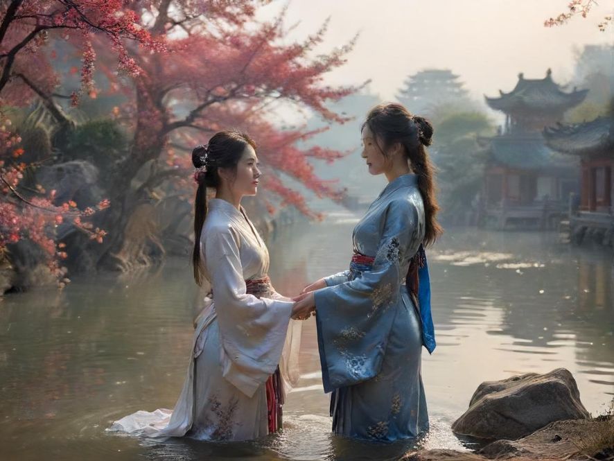 一家高端桑拿会所的内部场景，宽敞明亮，装饰奢华，水疗池波光粼粼，营造出极致放松和舒适的氛围。