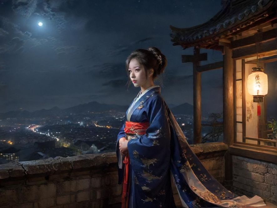 深圳高端工作室夜景氛围图