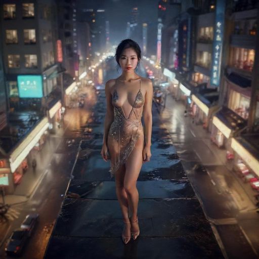 夜晚都市景象