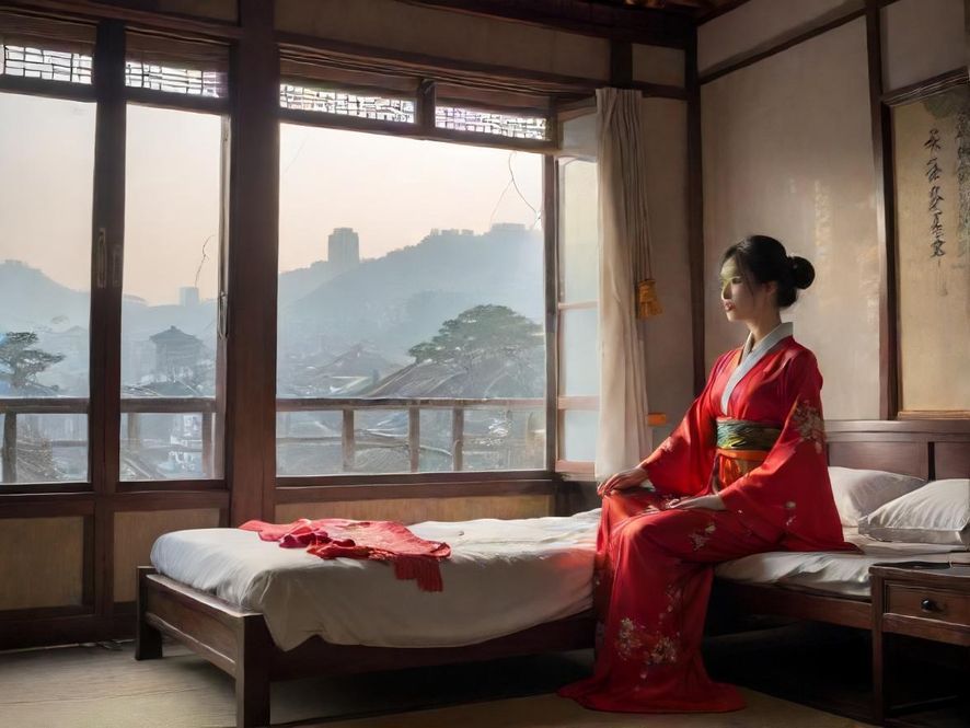 高端私人桑拿房内蒸汽氤氲，营造出舒适放松的氛围