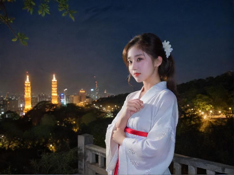 白云区夜场会所外部夜景