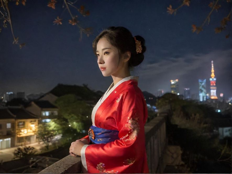 深圳夜景，灯火辉煌，象征着这座城市的活力与机遇。