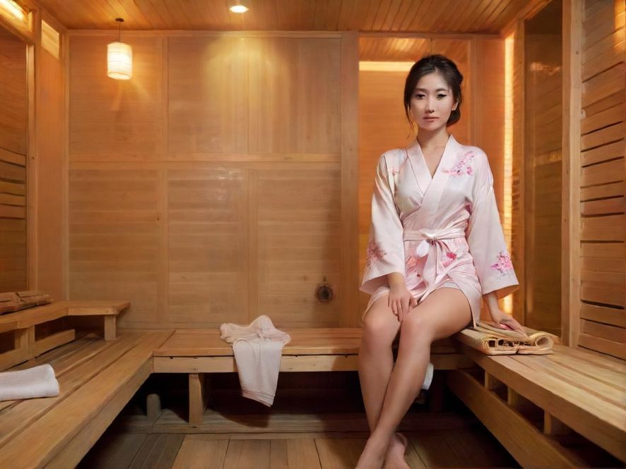 广州桑拿会所的现代简约汗蒸房