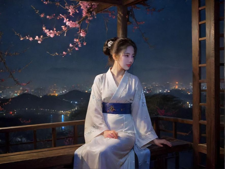 广州夜场桑拿会所夜景氛围图