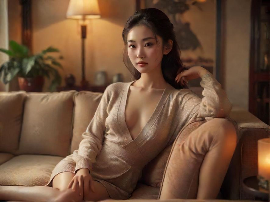 舒适的沙发和茶几