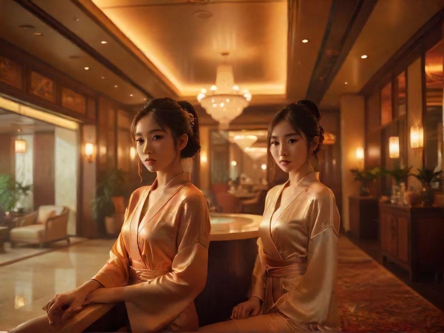 深圳罗湖92会所内部，暖色调灯光营造出宁静私密的氛围，让人身心放松