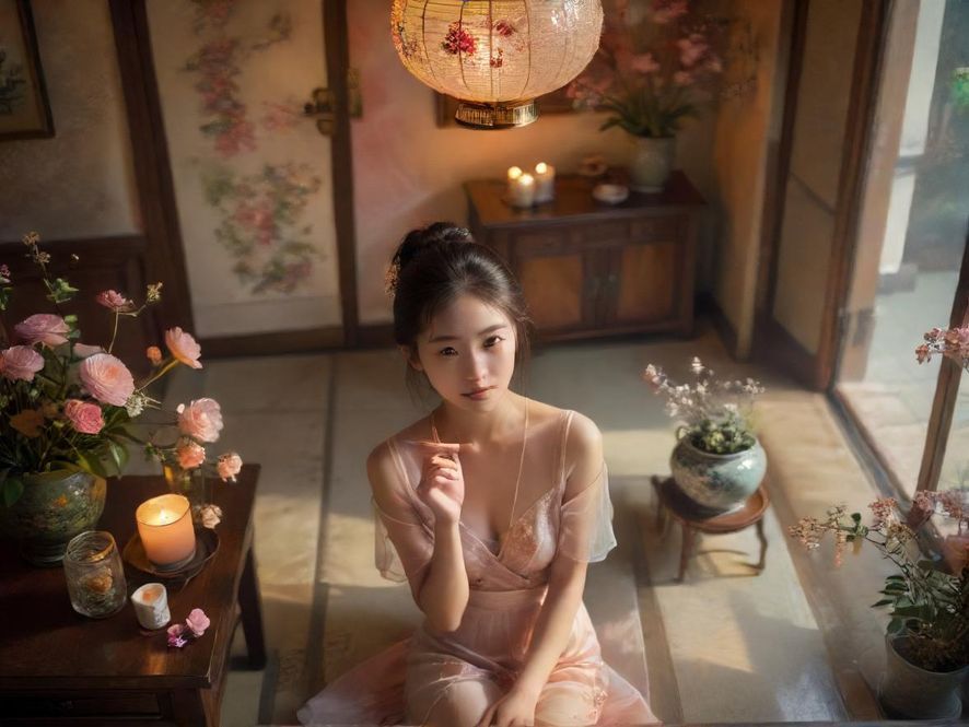 名花录悦来香室内场景展示