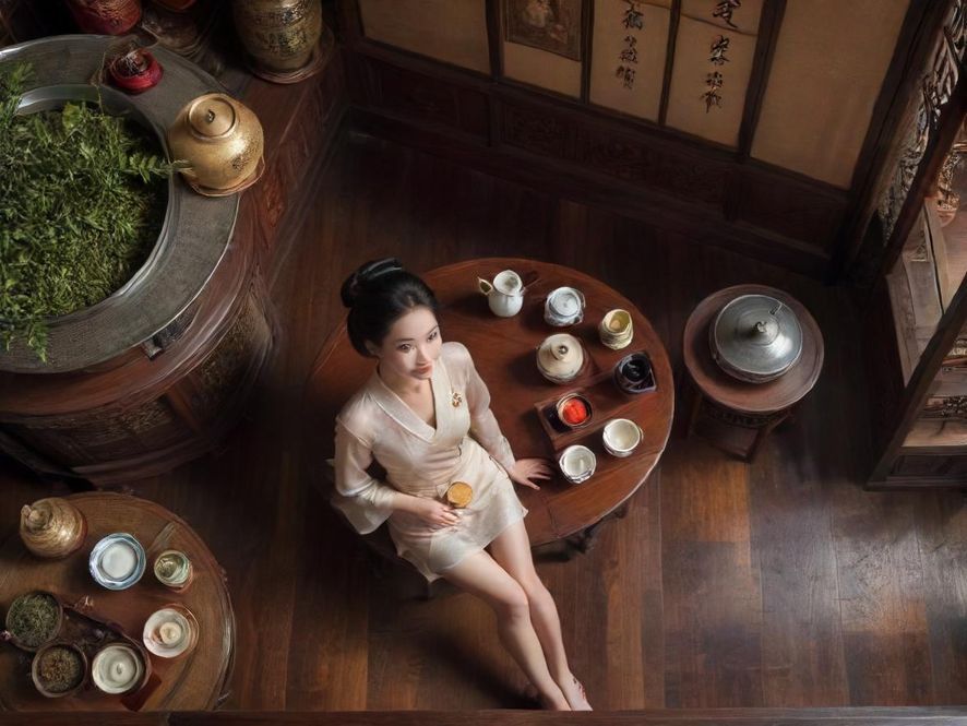 广州隐藏茶社雅致环境