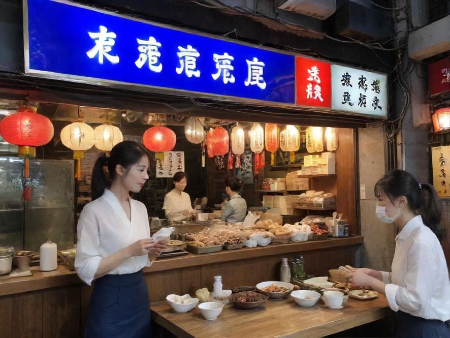 顺德沐足店内的舒适角落