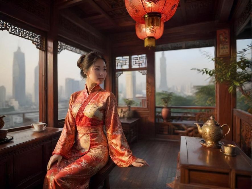 广州茶社室内环境一览